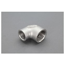 Rc 3/4"" x Rc 3/8"" 異径エルボ(ステンレス製)