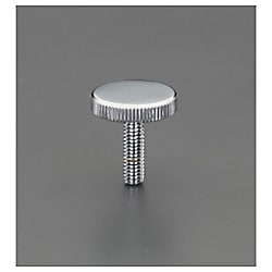 M6x30mm/φ24mm ローレットノブ(雄ねじ/スチール製)