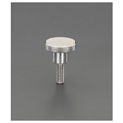 M5x10mm/φ20mm ローレットノブ(雄ねじ/ステンレス製)