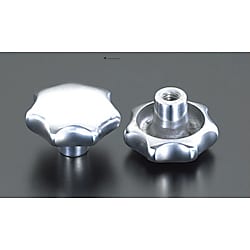 M 8x15mm/φ40mm 雌ねじノブ(アルミ製)