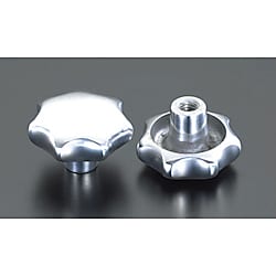 M10x18mm/φ50mm 雌ねじノブ(アルミ製)