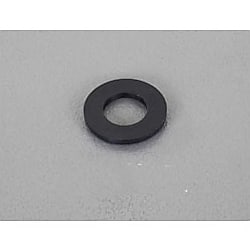 M3/3.2x7.0x0.5mm 平ワッシャー(TPR製/黒/10枚)