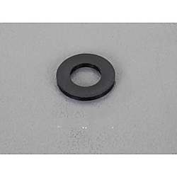 M4/4.3x9.0x0.8mm 平ワッシャー(ナイロン製/黒/20枚