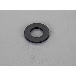 M5/5.3x10x1.0mm 平ワッシャー(ナイロン製/黒/20枚