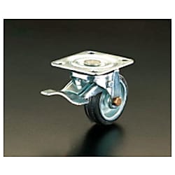 キャスター（自在金具・前輪ブレーキ付）車輪径×幅：125×37.5mm 耐熱温度：-25～80℃