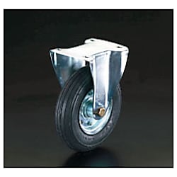 220mm キャスター(固定金具・空気入車輪)