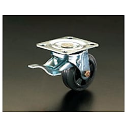 125mm キャスター(自在金具・前輪ブレーキ付)