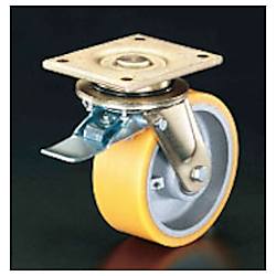 250mm キャスター(自在金具・前輪ブレーキ付)