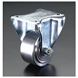 125mm キャスター(固定金具・スティール車輪)