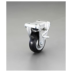 キャスター（固定金具・ブレーキ付）車輪径×幅：75×32mm 耐荷重：80kg