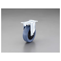 100mm キャスター(固定金具・微音タイプ)