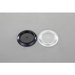 71.5mm キャスター用受け皿(黒/4個)