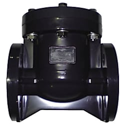 エスロン スイングチャッキ弁 PVC/EPDM JIS10Kフランジ125A