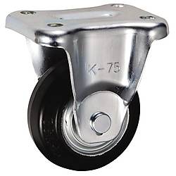 中荷重用キャスター 固定 Ktype サイズ75mm （金具のみ車輪なし）