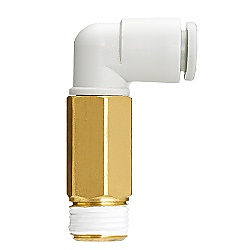 ワンタッチ管継手 KQ2シリーズ ロングエルボユニオン KQ2W（シール剤・シール剤無し）