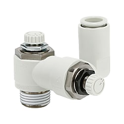 ワンタッチ管継手付デュアルスピードコントローラ ASDシリーズ