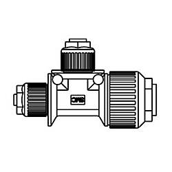 ふっ素樹脂製管継手 LQ1シリーズ ユニオンティレジューシング ミリサイズ