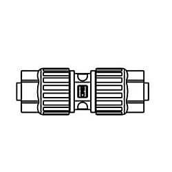 ふっ素樹脂製管継手 ハイパーフィッティング LQ3シリーズ ユニオン LQ3U インチサイズ