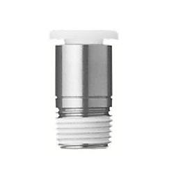 ワンタッチ管継手 ステンレス 六角穴付ハーフユニオン KQ2S-G（シール剤付・シール剤無し）
