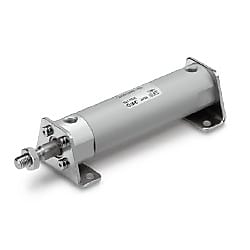 エアシリンダ ロッド回り止め形 複動 CG1Kシリーズ