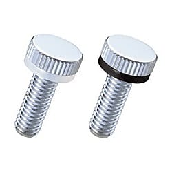 黄銅 ローレットツマミ（低頭） NB–GC–SR/NB–GC–R