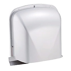 自然給排気口用 M型フード付ガラリ