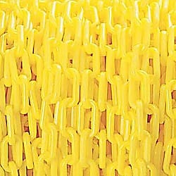 プラスチックチェーン(イエロー) 40m巻