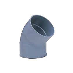 U-PVC TS 45°ベンド