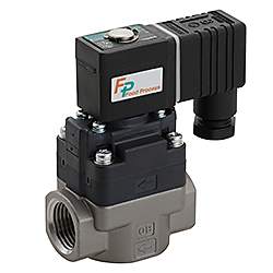 食品製造工程向け 水用小形パイロット式電磁弁 FWD-FP2シリーズ
