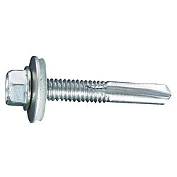 MIYAGAWA ステン対応ドリルねじ六角No5 GRX5.5X45 4本入