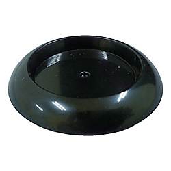TRUSCO 受け皿 ゴム付 79MM 黒