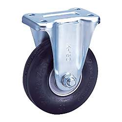 ゼロプレッシャータイヤ 固定金具付 荷重83.3 156径 ZP-W 6X2.00HS-BK