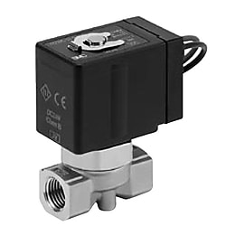 省電力形・直動形2ポートソレノイドバルブ VXE21・22・23シリーズ 画像