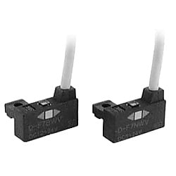 2色表示式無接点オートスイッチ レール取付タイプ D-F7NWV・D-F7BWV