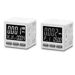 2+アナログ出力 3画面 デジタル圧力スイッチ ZSE20A（F）・ISE20A