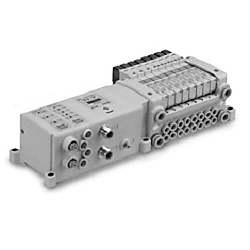 5ポートソレノイドバルブ ベース配管形 プラグインユニット VQC1000シリーズ
