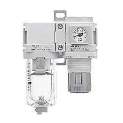 エアコンビネーション エアフィルタ+レギュレータ AC20B-D〜AC60B-D