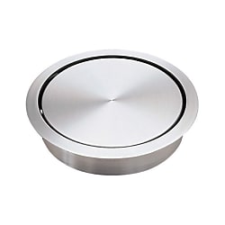 LAMP ステンレス鋼製 ダンパー付屑入投入口 AD-GD型 蓋付