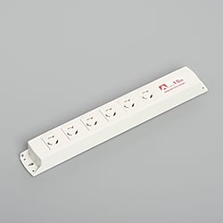 マルチユースOAタップ 引掛形 15A 6ヶ口 コードなし