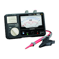 日置（HIOKI）　アナログメグオームハイテスタ IR4015-10 （スイッチなしリード付属）