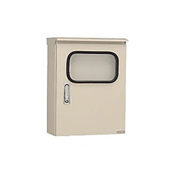 【穴加工対応】SORM-A ステンレス窓付屋外用制御盤キャビネット （水切、防塵・防水パッキン付）