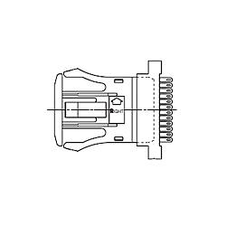 デジタリスイッチ・数字表示器用コネクタ