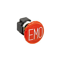 SEMI緊急遮断用 Φ16XAシリーズEMO表示付押ボタンスイッチ