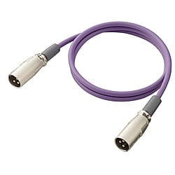 XLRケーブル（ITTキャノン仕様） XLR3（オス）-XLR（オス） 画像