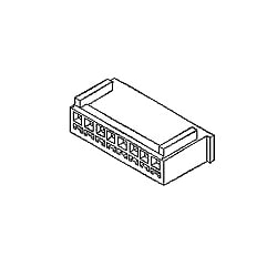 2.5mmピッチ Mini-Latch（TM） ハウジング 51191