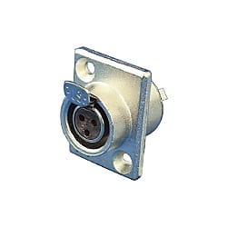 Mini-XLシリーズ 角型フランジソケットレセプタクル