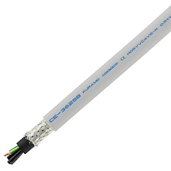 工業自動化電源ケーブル CE-362SBシリーズ（シールド付）