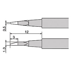 "XST-80G"用交換こて先