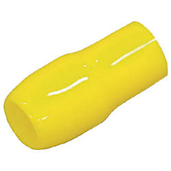TCVキャップ（1.25mm<sup>2</sup>用・黄・軟質PVC）