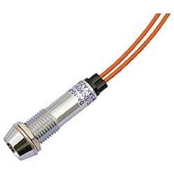 サカズメ LED表示灯 DA-10JPL (AC/DC100V接続)Φ10 橙